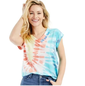 T-shirt Style & Co con stampa grafica - Self Care Club P - Foto 1 di 1