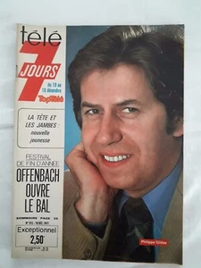 Tèlè 7 Jours n.915 par 1977 Philippe Gildas - Festival de Fin d'Annèe - Picture 1 of 1