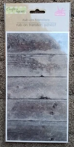 Rub On Transferencias Madera Grano Gris Oscuro 8"x5" Artesanos Cuadrado Compra Más y Ahorra - Imagen 1 de 1