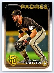2024 Topps Series 2 #384 Matthew Batten San Diego Padres BASEBALL Card - Picture 1 of 2