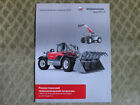 Weidemann T6027 Universal Telescopic Loader Tractor Farm Equipment Brochure 2016