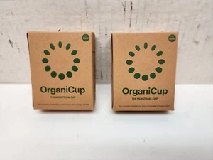Lot 2 Organicup reusable Menstrual Cup Size Mini Eco Natural Vegan FDA Sealed - Picture 1 of 6