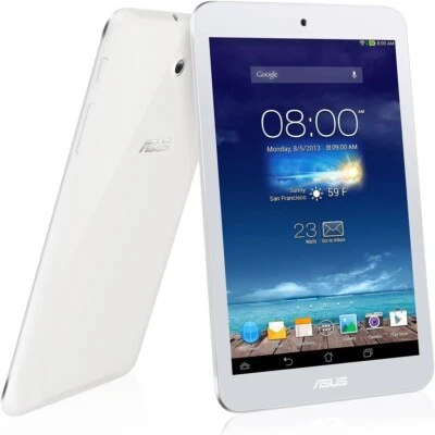 Asus Memo Pad HD 8 ME180A 8" White Tablet WiFi Quad Core 1gb Ram 16gb Hdd - Image 1 of 4