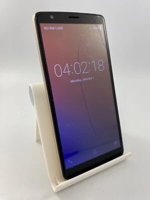 Blackview A20 Gold Unlocked Dual Sim 8GB 8MP 1GB RAM Android Smartphone Cracked - Image 1 of 4