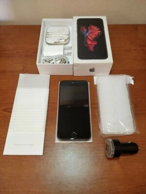 APPLE IPHONE 6s 128GB SPACE GREY 4.7" LTE 12 MEGAPIXEL ORIGINALE CON BOX USATO - Immagine 1 di 4