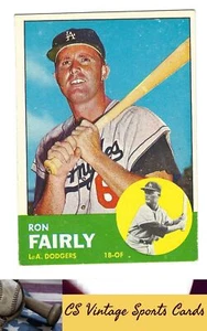 1963 Topps #105 Ron Fairly - Picture 1 of 2