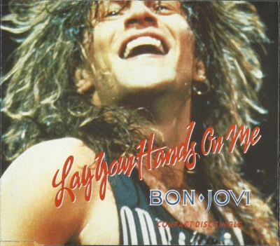 Rare 1989 CD Single - Bon Jovi - Lay Your Hands on Me Foto 1 de 3