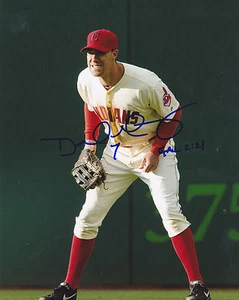 DAVID MURPHY CLEVELAND INDIANS ACTION SIGNED 8x10 - Picture 1 of 1