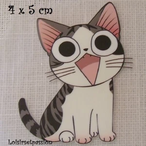 Patch Applique, Dessin Transfert thermocollant, CHAT TIGRE, sérigraphie - T003 - Imagen 1 de 2