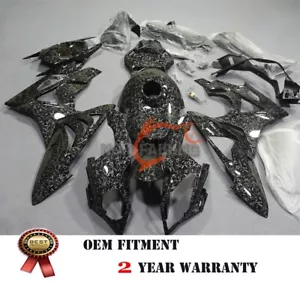 Kit de carenados negros de fibra de carbono forjado con tanque para cuadro BMW S1000RR 2009-2024 - Imagen 1 de 7