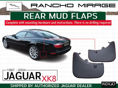 Juego de protectores contra salpicaduras de guardabarros delantero Jaguar XK8 1997-2004 1/2 C2S4494 OEM Foto 1 de 2