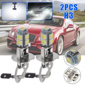 2X H3 LED Bulbs Car Light Fog DRL Driving Lamp Flashlight Torches Universal - Picture 1 of 12