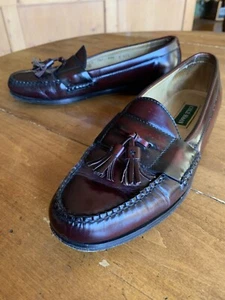Cole Haan Deep Red Tassel Loafers 10.5 C - Picture 1 of 12