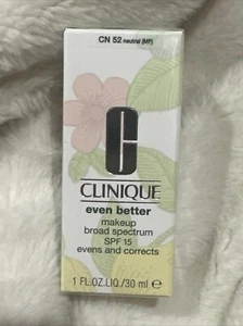 Clinique Redness Solutions Makeup SPF 15 - CN 52 Neutral ( MF ) 1 fl oz + GIFT - Picture 1 of 4