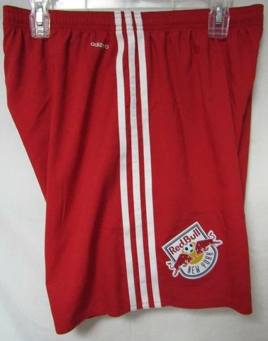 New York Red Bulls Men's Size Large Adidas Climacool Adizero Shorts Red A1 110 Cover