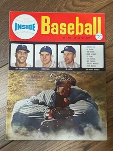 Inside Baseball The Big League Magazine August 1952 - Gil McDougald on Cover - Picture 1 of 8