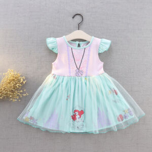 NEW Boutique Ariel Little Mermaid Snow White Alice in Wonderland Tulle Dress