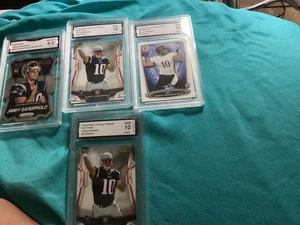Jimmy Garoppolo Rc Graded Lot(4) 2 Topps Finest PGA 10, Bowman PGA 10, Prizm 8.5 - Bild 1 von 9
