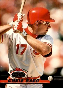 #286 Chris Sabo 1993 Stadium Club Near Mint or Better - Picture 1 of 2