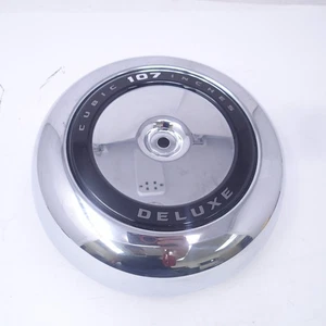 Harley OEM M8 Air Cleaner Filter Cover Chrome Softail FLDE 107 Deluxe 2018-2023 - Picture 1 of 7