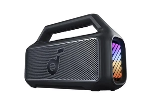 Anker Soundcore Boom V2 Outdoor Lautsprecher 80W, Bass UP2.0, wasserdicht 24h Spielzeit - Bild 1 von 9