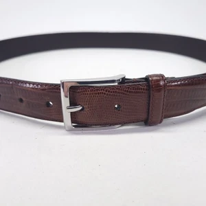 Vestido Jos A Bank Cinturón Cuero 34 Estampado Lagarto Marrón 3690 - Imagen 1 de 13