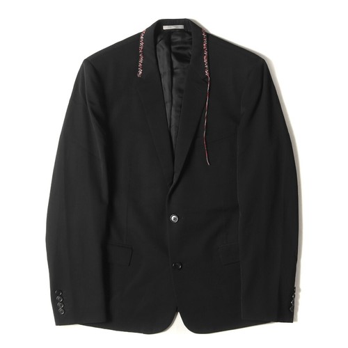 Giacca Dior HOMME taglia:48 punto colore lana 2B sartoriale nera esterna usata BEEG 0