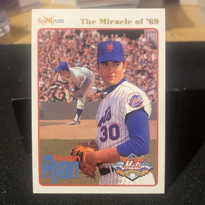 1994 Spectrum The Miracle of '69 New York Mets Nolan Ryan #7 HOF - Image 1 of 2