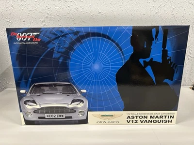 Kyosho Aston Martin V12 Vanquish James Bond 007 1:12 Scale Die Cast Car with Box - Image 1 of 4