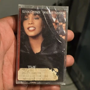 The Bodyguard Soundtrack /Whitney Houston & Kevin Costner Cassette Sealed - Picture 1 of 4