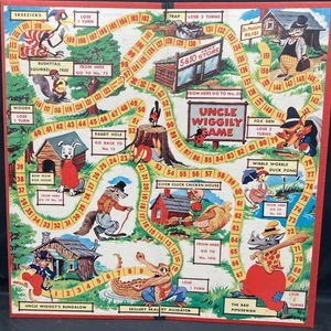 1954 DE COLECCIÓN - TABLERO DE JUEGO TÍO WIGGILY - Imagen 1 de 8