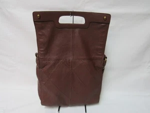 Lucky Brand Savannah Leather Foldover Crossbody Bag - Picture 1 of 7