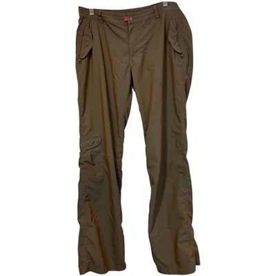 Pantalones Patagonia Byway para mujer 12 verdes iridiscentes convertibles carga tiro medio Foto 1 de 4