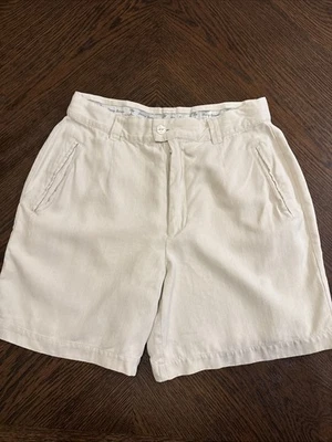 Pantalones cortos de seda Tommy Bahama The Lucky Penny para mujer talla 6 tostados Foto 1 de 4