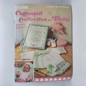 1986 Cottontail Collection For Baby Cross Stitch Pattern Booklet Pattern Insert - Picture 1 of 4