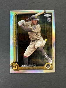 2025 Topps Chrome Brandon Lockridge Lightboard Logo - Rookie #106 - Foto 1 di 2