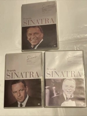 Frank Sinatra DVD BoxSet- The Man & His Music Parts 1 and 2, Plus IN JAPAN -VGC - Image 1 of 4