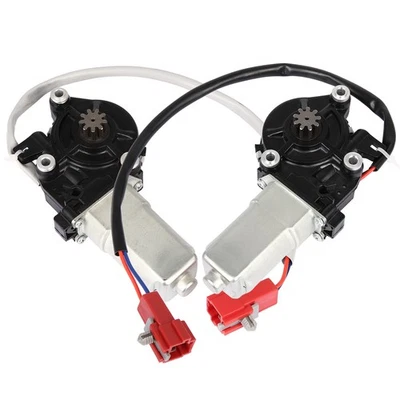 Window Motor Set for Dodge D150 D250 D350 W150 W250 W350 1990-1993 Front Pair Foto 1 de 4