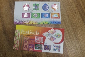 2000-2002 SINGAPORE FESTIVALS FDC COVERS SET OF 2 - Bild 1 von 1