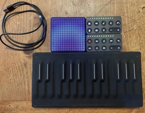 ROLI Seaboard Block, Light Pad Block, Live Block & Loop Block + Cable - Picture 1 of 16