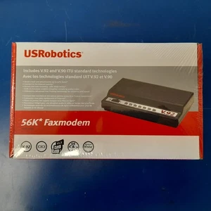 USRobotics 56K* V.92 Serial Controller USR5686G Dial-up External Faxmodem - Picture 1 of 12
