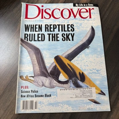Discover Magazine February 1994 When Reptiles Ruled The Sky Science - Image 1 of 2