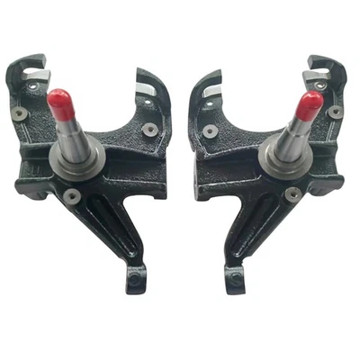 2.5" Front Drop Spindles Lower Suspension For 1971-1972 C10 Pickup w/Disc Brakes Foto 1 de 4