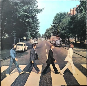 The Beatles Abbey Road 1984 Uk Apple Reissue Vinyl Lp Stereo Pcs 7088 Ex / Ex - Picture 1 of 4