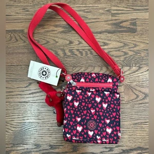 KIPLING Heart Festival El Dorado Crossbody Bag NWT - Picture 1 of 8
