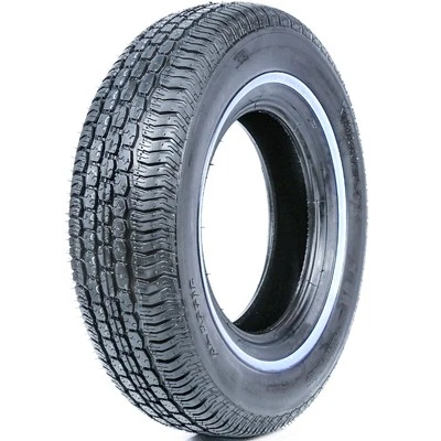 Tire Tornel Classic 205/75R15 205-75-15 205/75/15 97S White Wall All Season - Image 1 of 4