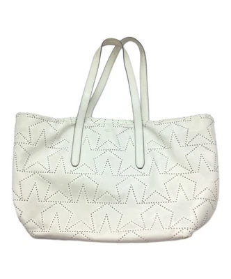 JIMMY CHOO Star Tote Bag White Handbag From Japan - Image 1 of 4