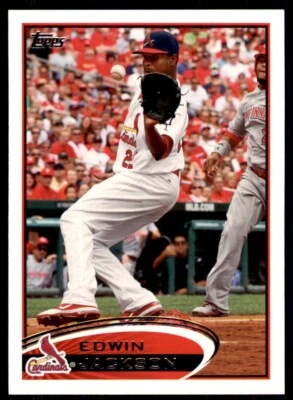 Tarjetas de béisbol 2012 Topps de Edwin Jackson #44 Foto 1 de 2