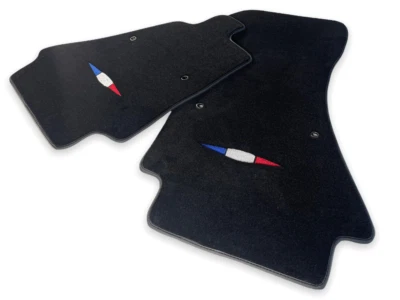 Alfombrillas para Bugatti Chiron 2018-2022 alfombra negra marca AutoWin edición FR Foto 1 de 4