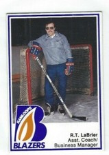 1985-86 Kamloops Blazers (WHL) R.T. LaBrier